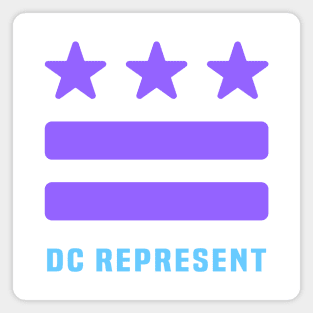 DC REPRESENT (Purple) Magnet